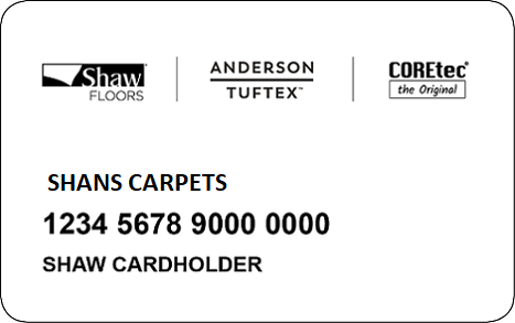 Card | Shans Carpets And Fine Flooring Inc