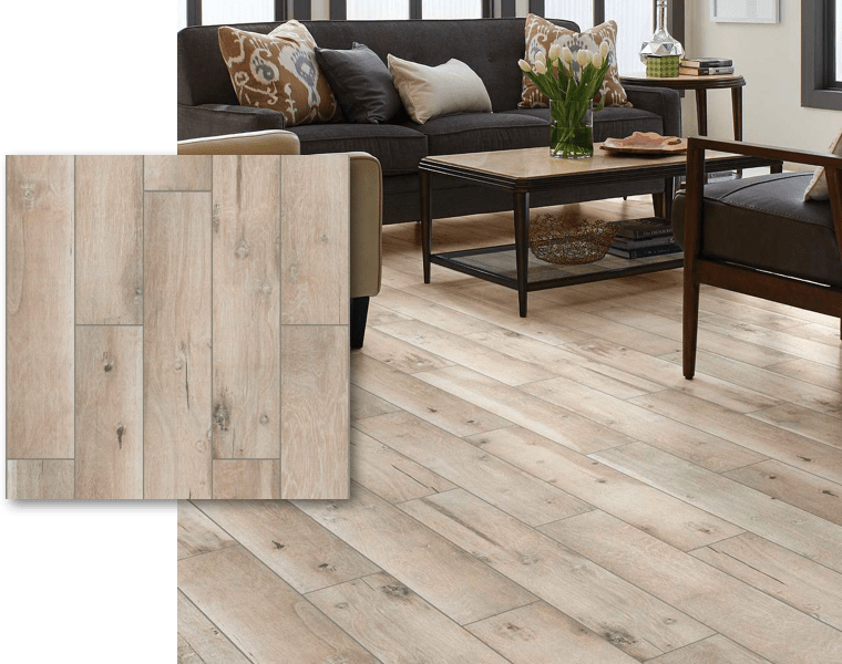 Living room tile flooring | Shans Carpets And Fine Flooring Inc